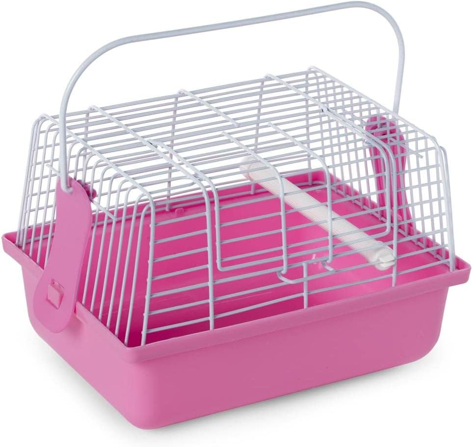 Prevue Pet Products Travel Cage for Birds and Small Animals, Blue (SP1304BLUE), 9.0" L x 5.6" W x 6.1" H